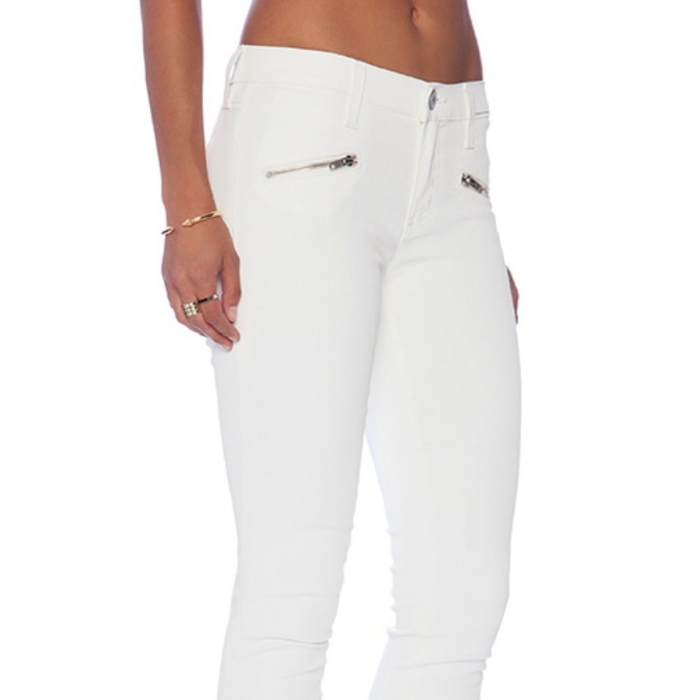 CURRENT ELLIOT "SOHO" ZIP JEANS